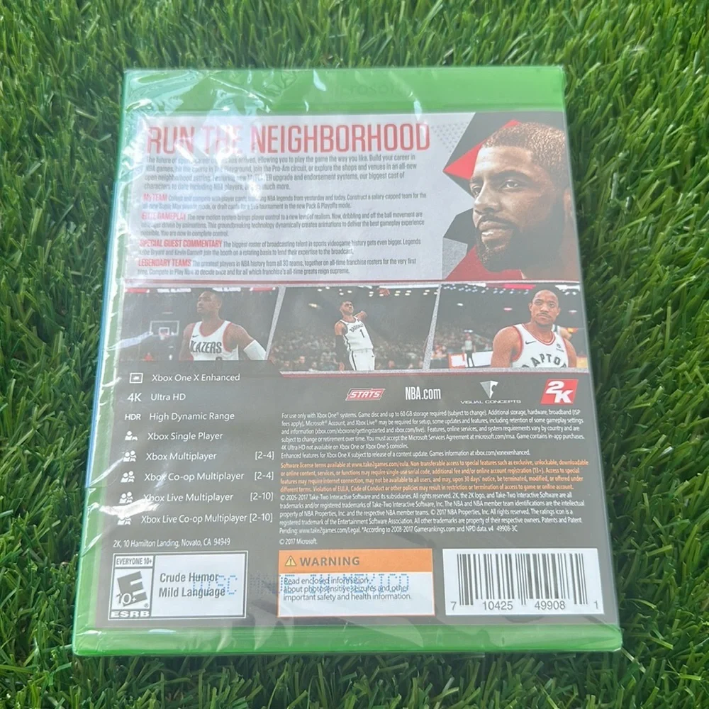 NBA2k18. Xbox one basketball game.